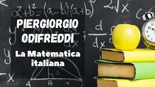 La MATEMATICA ITALIANA  raccontata da Piergiorgio Odifreddi [upl. by Haskell650]