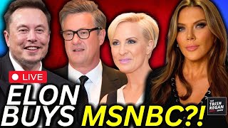 JUST IN Elon Musk’s Buying MSNBC Joe amp Mika Finally Out of a Job [upl. by Blancha209]