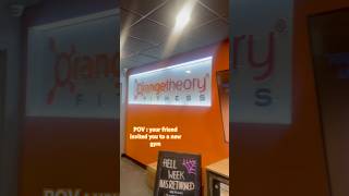 Trying Orangetheory Fitness for the first time  🤗💗 workout orangetheoryfitness minivlog [upl. by Ainna]