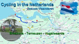 Cycling in the Netherlands 2024 Breskens  Terneuzen  Vogelwaarde [upl. by Arais]