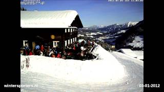 Kleinwalsertal Mittelberg webcam time lapse 20112012 [upl. by Cutty]