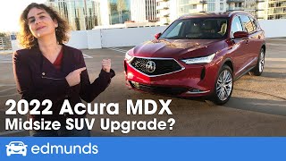 2022 Acura MDX Review  Acuras Luxury SUV Gets a Redesign  Price Interior MPG amp More [upl. by Issej]