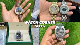 Cheapest premium quality watches  Watch Corner Kolkata  7A Quality Watches  Branded Luxury Watch [upl. by Yecal]