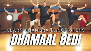 Learn Bhangra Dance Online Tutorial For Intermediate Dancers  Dhamaal Bedi Step By Step  Lesson 2 [upl. by Ivah]