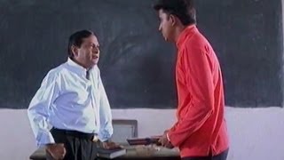 MSNarayana Hilarious Comedy Scene In College  Idiot Movie [upl. by Aietal]