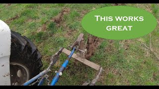 Using a subsoiler to Plant Christmas Trees [upl. by Llehcim]