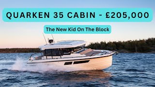 Boat Tour  QUARKEN 35 CABIN  £205000 [upl. by Gnidleif511]