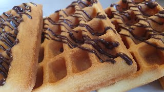 Gaufres Croustillantes MAISON‼Meilleure PÂTE à gaufres‼WAFFLES [upl. by Maryellen]