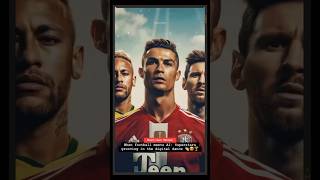 🥰⚽️ The AI shuffle Football icons move to the rhythm of technology CR7 Ronaldo Messi GamersHub [upl. by Belia]