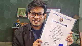 Unboxing my CA Certificate ICAI Convocation at Home🧑‍🎓 [upl. by Leorsiy]