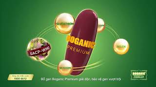 Bổ gan cao cấp Boganic Premium15s [upl. by Ayerim49]