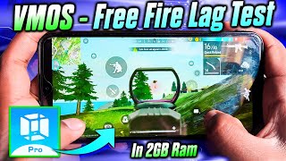 Free Fire Lag Test In VMOS App 2GB RAM [upl. by Anny]