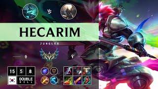 Hecarim Jungle vs Pantheon  KR Challenger Patch 1412 [upl. by Meerak970]