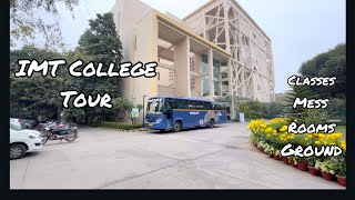 IMT Ghaziabad Campus Tour  IMT Ghaziabad  Telugu [upl. by Morlee629]