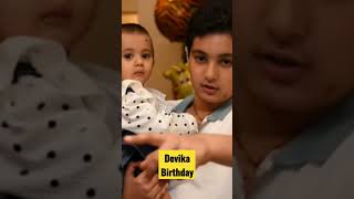 Kratika Sengar Daughter Devika Birthday Celebration kratikasengar shorts [upl. by Kcirdnek]