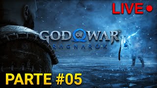 Sextou God of War Ragnarök Modo Historia Parte 05 🔴AO VIVO🔴 [upl. by Linehan]