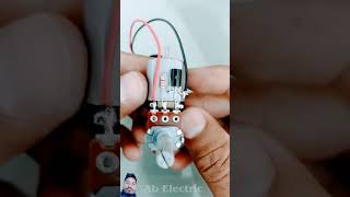 10 k volume control dc motor speed dcmotor shortsfeed experiment electricmotor [upl. by Garik]