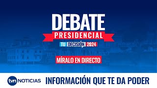 Primer Debate Presidencial  Tu Decisión 2024  EN DIRECTO [upl. by Lanaj]