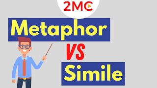 Metaphor vs Simile  Understanding Figures of Speech [upl. by Dorcus]