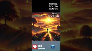 Rimbaud  Chanson de la plus haute tour poésie cover musique [upl. by Ahsieni]