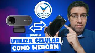 Usar CELULAR como WEBCAM gratis y en segundos 😮 2024 [upl. by Etneciv]