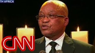 Jacob Zuma sings at Mandela funeral [upl. by Libyc]