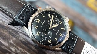 Junghans Meister Pilot Chronograph [upl. by Arannahs]