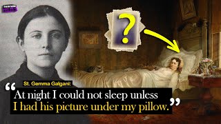 St Gemma always placed this photo under her pillow Otherwise she could not sleep [upl. by Ahsiekit686]