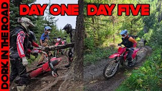 5 Days of Intense Dirt Bike Training for ADVDual Sport Riders XTADV 2024 [upl. by Elfrida]