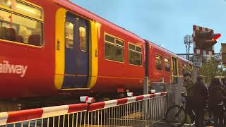 Class 455  South Western Railway  Ashtead Station  28th October 2024 [upl. by Ibbor460]