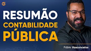 RESUMÃO CONTABILIDADE PÚBLICA TUDO O QUE VOCÊ PRECISA SABER [upl. by Chastain]