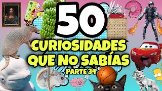 50 COSAS QUE NO SABÍAS HACE 5 MINUTOS 🧠⏰ 34 [upl. by Yonina]