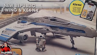 New Republic EWing and KE4N4 Star Wars The Vintage Collection Ahsoka Vehicle [upl. by Reld195]