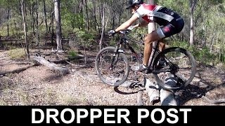 How to Use a Dropper Post for more than just Downhill [upl. by Yelime226]