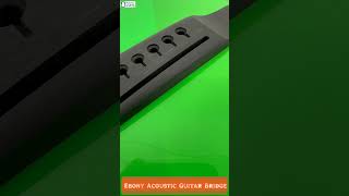 ALS Ebony Acoustic Guitar Bridge [upl. by Namsaj]