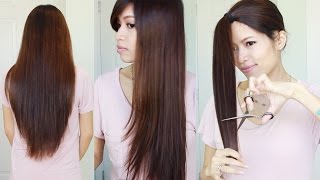 The Best Hair Hack ♥ How to Cut amp Layer Your Hair at Home [upl. by Behm]