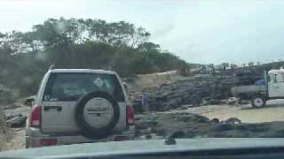 Erosion on Fraser Island [upl. by Imalda]