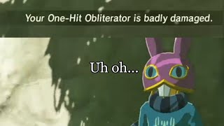 Breaking the OneHit Obliterator  Breath of the Wild [upl. by Nonac]