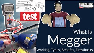 what is Megger and its working uses type and benefits insulation resistance test viral amdsolar [upl. by Claribel270]