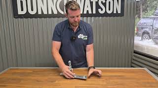 Dunn amp Watson Weld On Heavy Duty Over Center Fastener [upl. by Belvia]