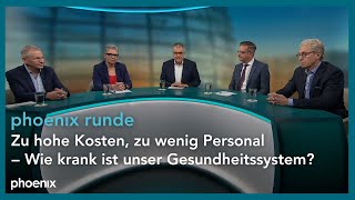 phoenix runde Zu hohe Kosten zu wenig Personal  Wie krank ist unser Gesundheitssystem [upl. by Gusta231]