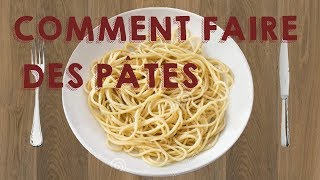 TUTO  COMMENT FAIRE DES PÂTES [upl. by Ecyt]