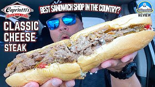 Capriottis® Classic Cheese Steak Review 🧀🥩🥖  Better Than Philly  theendorsement [upl. by Aspasia]