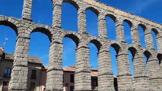 THE GREAT ROMAN AQUEDUCT OF SEGOVIA SPAIN🇪🇦 [upl. by Jody384]