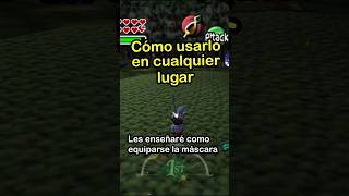 Glitch con la máscara de la fiera deidad  Zelda Majoras Mask [upl. by Gone]