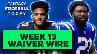 Week 13 Waiver Wire Streamers Injury Replacements and Sleepers  2023 Fantasy Football Advice [upl. by Esinyl]