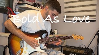 Jimi HendrixJohn mayer  Bold as Love Guitar cover [upl. by Scrivenor]