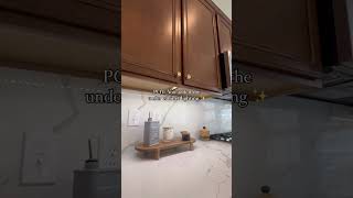 Under Cabinet lighting Yay or Nay undercabinetlighting kitchen kitchendesign kitchendecor gvl [upl. by Devin]