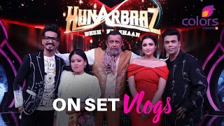 Day 1 Behind The Scene Masti With Hunarbaaz Judges  Parineeti Chopra  Karan Johar  Mithun [upl. by Eddra]