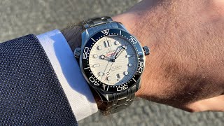 Omega Seamaster Diver 300M white dial 42 mm [upl. by Akeim]